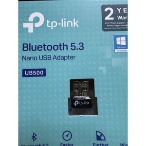 TP-Link UB500 Bluetooth 5.0 Wireless USB Dongle Adapter for PC Computer/XBox/PS4